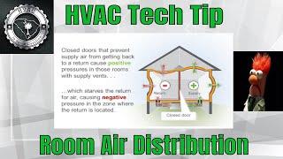 HVAC Tech Tip - Room Air Distribution