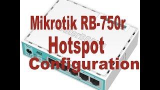 Mikrotik RB 750 Hotspot Configuration Step by step