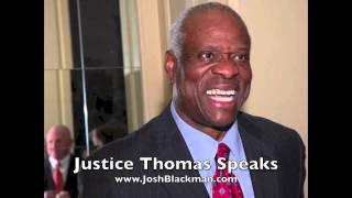 Justice Thomas Speaks at the Supreme Court