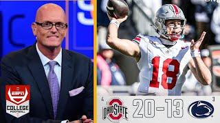 ESPN SC | "Buckeyes are the best team in CFB" - SVP reacts to Ohio State TAKE DOWN Penn State 20-13