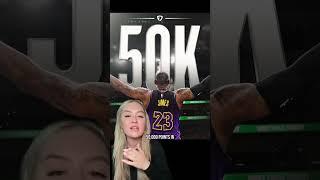 LeBron James SCORES $50,000 Points! 