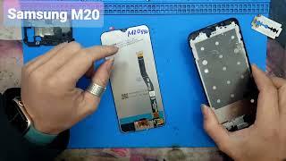 Samsung M20 / Replace screen / Replace Galaxy M20 screen yourself at home / Instructions to remove