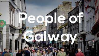 People of Galway, A Walk in the Latin Quarter • Ireland 2024 ️