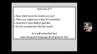 Gestalt Language Development: the ‘Other' Natural Language Acquisition Style!