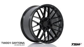 TSW TW001 DAYTONA | 20X10.5 | GLOSS BLACK