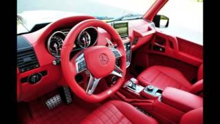 Red Concept Custom Car Interior - Concepto de color rojo personalizado interior del coche