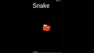 Make snake game in android studio