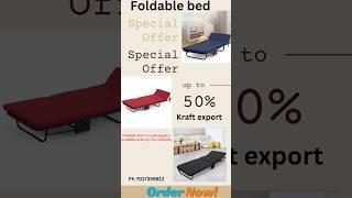 foldable bed very cheap price available space saving furniture!! Kraft furniture !! #shortsfeed
