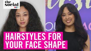 The BEST Hairstyles for Your Face Shape | The Social