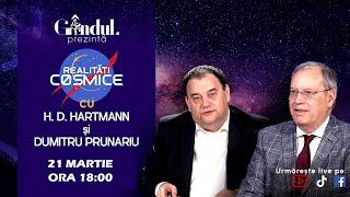 REALITĂȚI COSMICE, CU H.D. HARTMANN ȘI DUMITRU PRUNARIU | DARPA SAU NOUA MILITARIZARE A COSMOSULUI