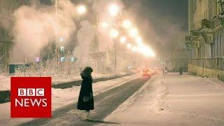 The town where people endure -50 C - BBC News