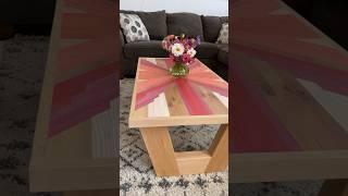 This is a clip from my latest @MinwaxUSA partnership. I absolutely love this table design.