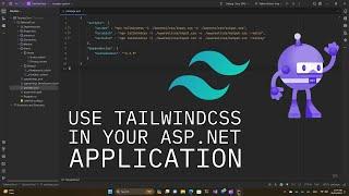 How to use tailwindcss in ASP.NET application