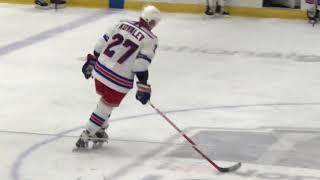 Alexei Kovalev vs. Eric Fichaud Penalty Shot January 22 2023 Rangers at Islanders Alumni Classic