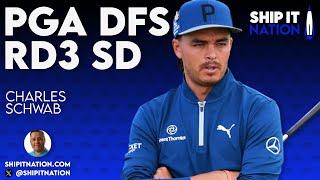 PGA Round 3 Showdown | May 24, 2025 | DraftKings DFS Picks, Plays and Process