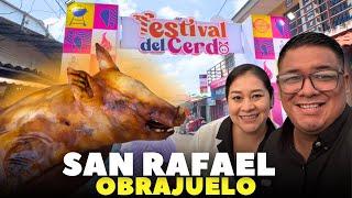 LLENO TOTAL EN EL FESTIVAL DEL CERDO  EN SAN RAFAEL OBRAJUELO 