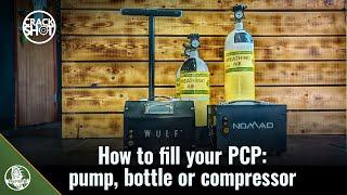 Hand pump, bottle or compressor: what's the best way to fill your PCP?