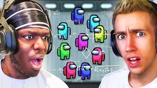 SIDEMEN play AMONG US but everyone has -200 IQ (Sidemen Gaming)