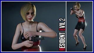 RE2: REMAKEClaire RedfieldModel ShowcaseBlack Widow Mod *Zoey Plays  [PC STEAM]