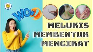 TUTORIAL TERBARU, MELUKIS DAN MENGIKAT WOW..