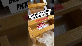 Wool picker in action. https://welcome.camaj-school-of-fiber-arts.com/