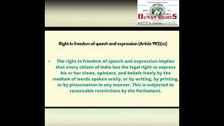 ARTICLE 19- FREEDOM OF SPEECH AND EXPRESSION- CONSTITUTION OF INDIA
