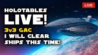 Full Clear Guaranteed! 3v3 GAC | SWGOH Live