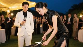 【Movie】女孩撞衫被人嘲笑，不料她對着裙子隨意一剪，竟成為宴會上最奪目的人！