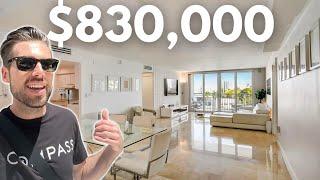 What $830,000 Gets You in Bay Harbor Islands: Exclusive Condo Tour at 9250 W Bay Harbor Dr, FL