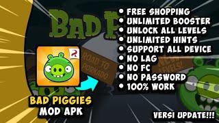 BAD PIGGIES MOD APK [ NO PW ] || VERSI UPDATE!!!