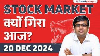 Stock Market क्यों गिरा आज? Parimal Ade