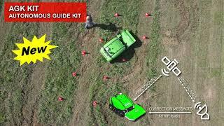 Remote Control Flail Mower with Autonomous GPS/AGK Drive by PERUZZO