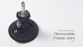 Unifiber Baseplate Removable Power Joint (U-Pin)