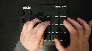 AKAI MPD218 test