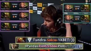 Tilted Ramzes666 vs Saksa TIP war in Tundra vs 9Pandas Berlin Major