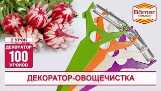 #Декоратор100уроков Чистка-декоратор "5 в 1" от Borner Бернер