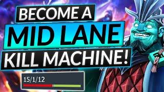 How to BECOME A MIDLANE KILLING MACHINE - Storm Spirit Tips and Tricks - Dota 2 Guide