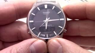 Часы Casio WAVE CEPTOR LCW-M170D-1A - Инструкция, как настроить от PresidentWatches.Ru