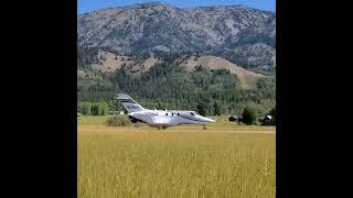 #wyoming stuff | #HondaJet #HA-420 #VLJ #landing  #privatejet #mountains