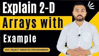 Explain 2D arrays in C++ Programming Urdu/Hindi