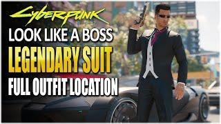 Cyberpunk 2077 | FULL LEGENDARY CORPO OUTFIT LOCATION | How to Get Best Corpo Armor set