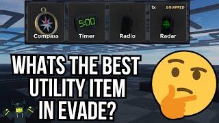 Reviewing all Utilities in Evade | Roblox