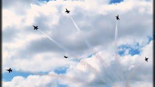 Crazy Flying Skills From the Blue Angles!