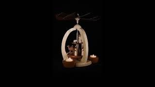 Exclusive Christmas Pyramid “Nativity” by Erzgebirge-Palace