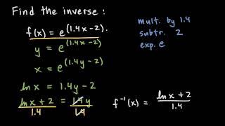 Algebra 2  7.4p4 - Practice Problems 5 - 6