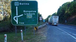 Yowie / Bigfoot Sighting (Audio Report #41) between Ballina and Bangalow, New South Wales