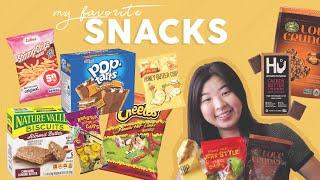 My Favorite Snacks (Honey Butter Chips, Love Crunch Granola, Shrimp Chips, etc.)