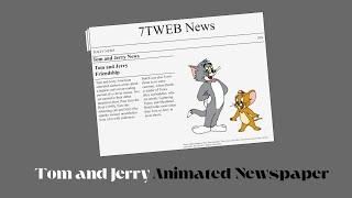 How to Create Animated Newspaper with HTML and CSS | Web Development Tutorial