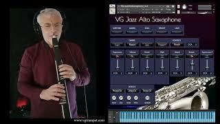 AKAI EWI4000s and VG Jazz Alto Saxophone sound library for NI Kontakt. Woodwind vst plugin.