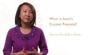 What is India's Calorie Paradox? (Josephine Duh & Dean Spears)